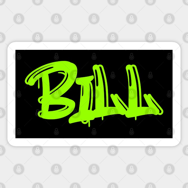 Bill Sticker by BjornCatssen